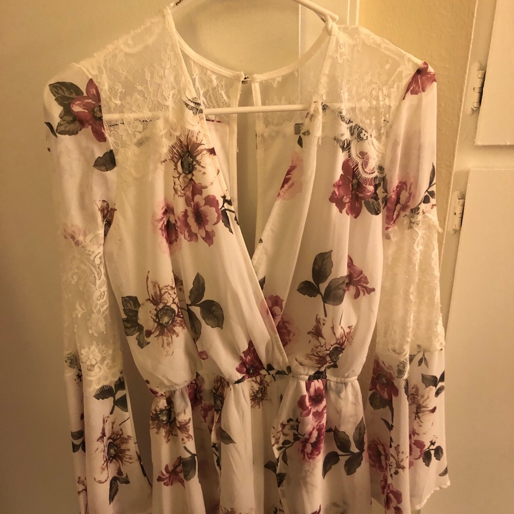 Floral Romper!